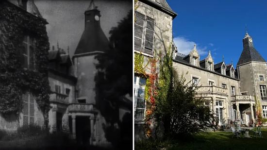 Le manoir de Courtempierre, en 1932 dans Vampyr, et en 2023