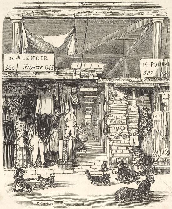 Marché du Temple : le Pavillon de Flore