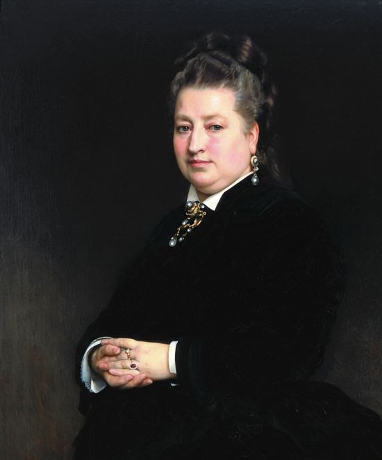 Marguerite Boucicaut. Peinture de William Bouguereau (1875)