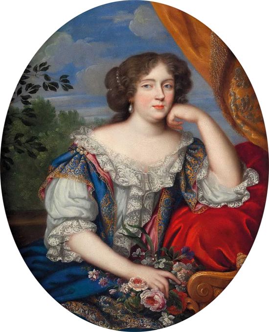 Françoise d'Aubigné. Peinture de Henri Gascar (1674)