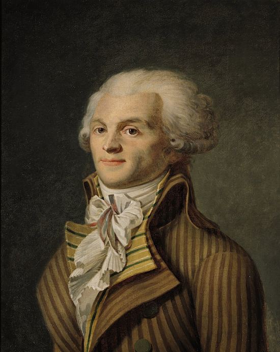 Maximilien de Robespierre. Peinture française anonyme