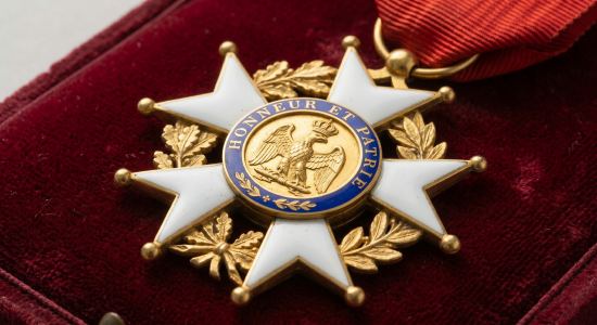 Revers de l'étoile de la Légion d'honneur