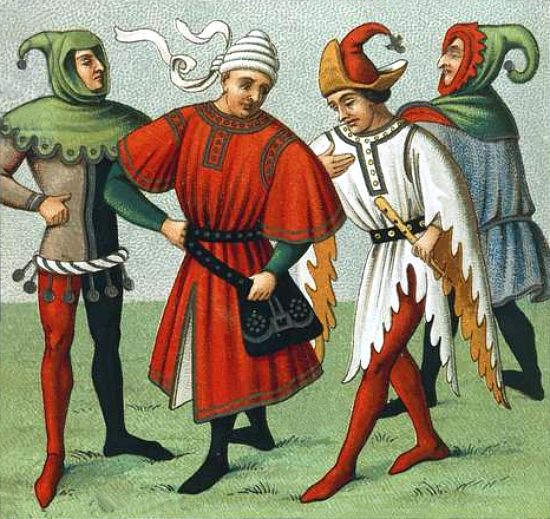 Ménestrels du XIVe siècle