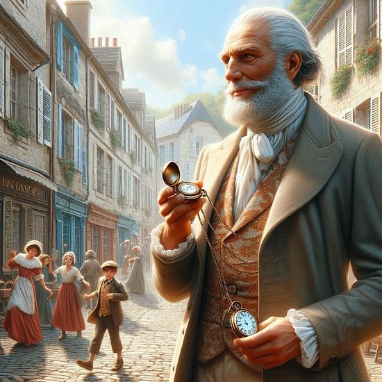 Les beaux seigneurs du XVIIIe siècle avaient coutume de porter deux montres