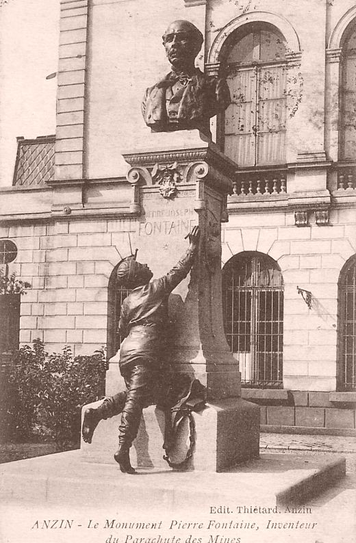 Monument rendant hommage à Pierre-Joseph Fontaine, à Anzin (Nord)