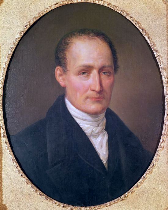 Joseph Nicéphore Niépce. Peinture de Léonard Berger (1799-1873)