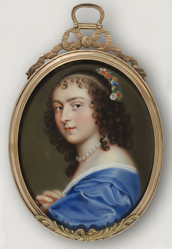 Portrait présumé de Ninon de Lenclos, attribué à Jean Petitot (1607-1691)