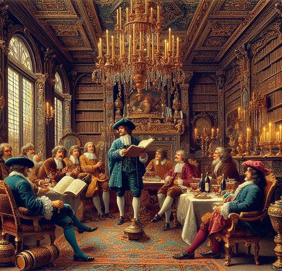 Les maisons de ces nouveaux riches sont sans cesse pleines de parasites