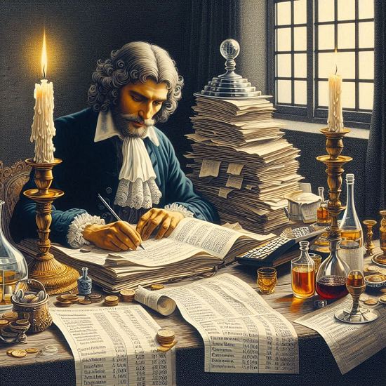 Le spéculateur du Grand Siècle tient scrupuleusement ses comptes