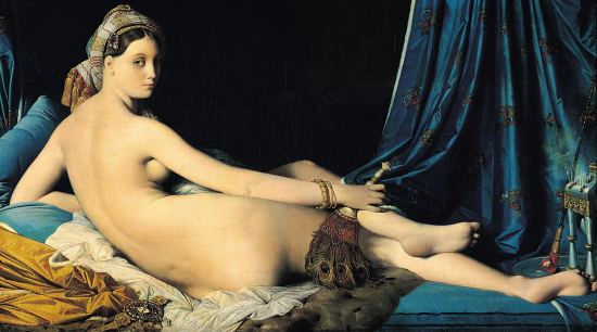 La Grande Odalisque. Peinture de Jean-Auguste-Dominique Ingres (1814)