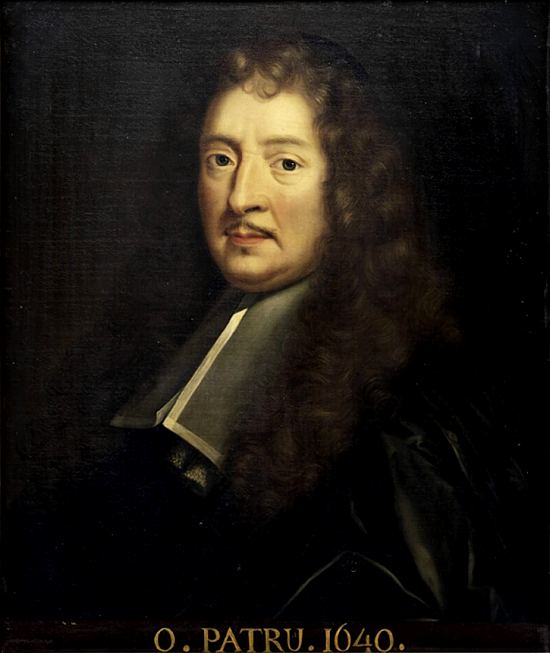 L'avocat Olivier Patru (1604-1681). Peinture anonyme de la fin du XVIIe siècle (la date de 1640 figurant sur le portrait correspond à l'année de l'élection d'Olivier Patru à l'Académie française)