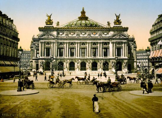 Opéra de Paris vers 1890-1900