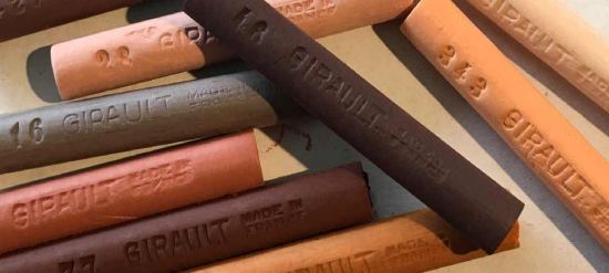 Pastels Girault : les bruns