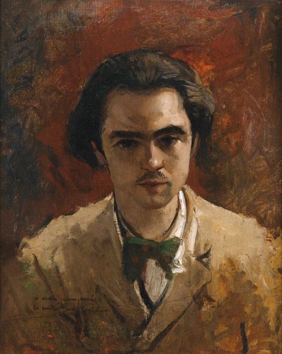 Paul Verlaine à l'âge de 23 ans. Peinture de Frédéric Bazille (1841-1870) réalisée en 1867