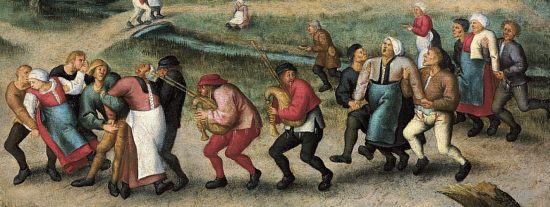 Pèlerinage des épileptiques de Moelenbeek, Pieter Bruegel le Jeune, 1592