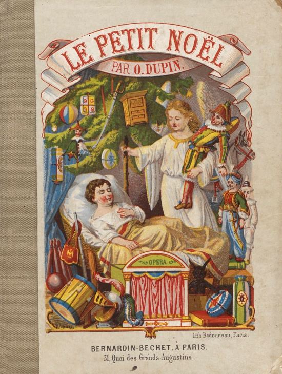 Couverture de Le petit Noël par O. Dupin, paru en 1869