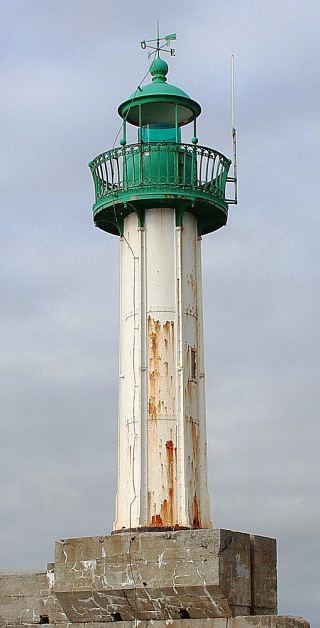 Le phare de Moguériec avant sa restauration