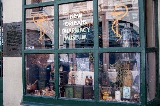 Musée de la pharmacie situé à la Nouvelle-Orléans