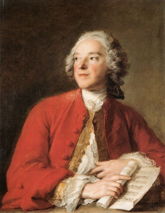 Pierre-Augustin Caron. Peinture de Jean-Marc Nattier réalisée en 1755