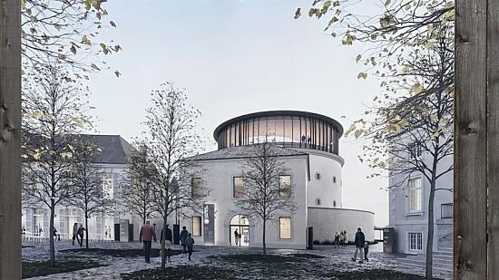 Dans le cadre de l'expansion du musée Rollin, un étage offrant une vue panoramique sur la ville sera construit au sommet de la prison circulaire