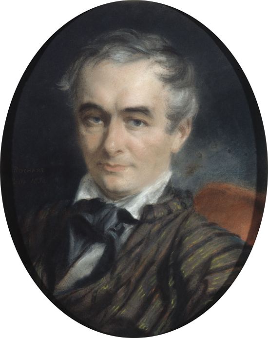 Prosper Mérimée. Peinture de Simon Jacques Rochard (1852)