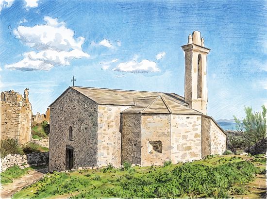 L'église d'Occi a été restaurée en 2002