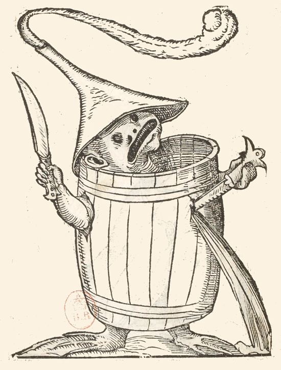 Les songes drolatiques de Pantagruel, par François Rabelais (1565)