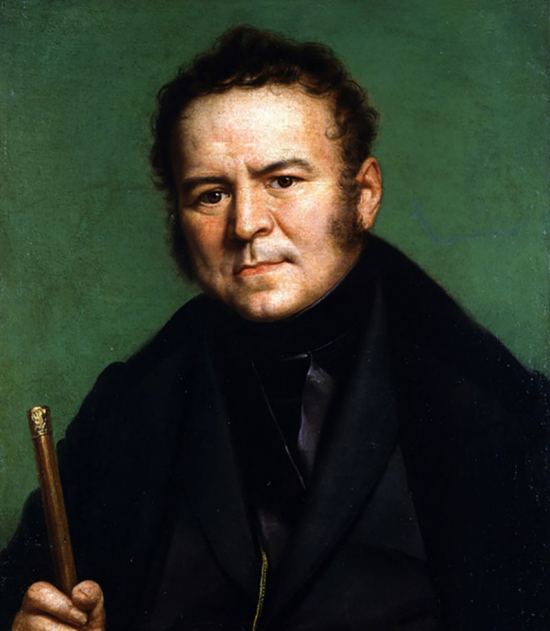 Portrait mélancolique de Stendhal, par Jean-Louis Ducis (1835)