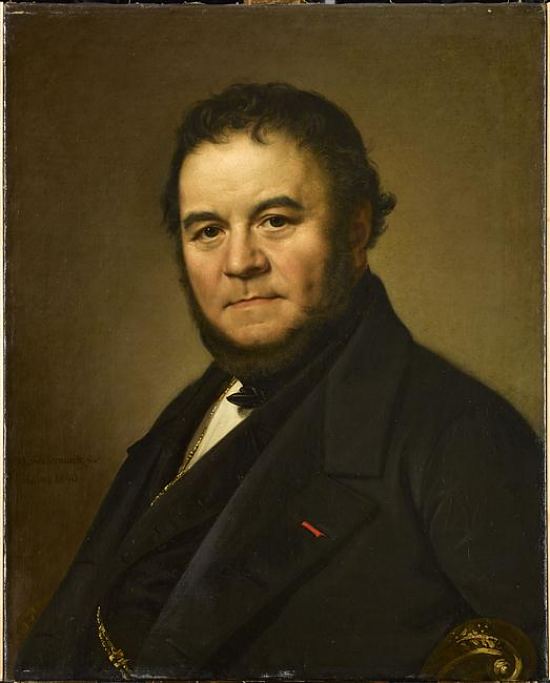 Henri Beyle dit Stendhal. Peinture de Johan Olaf Södermark (1840)