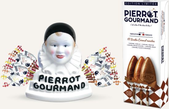 Buste et sucettes Pierrot Gourmand
