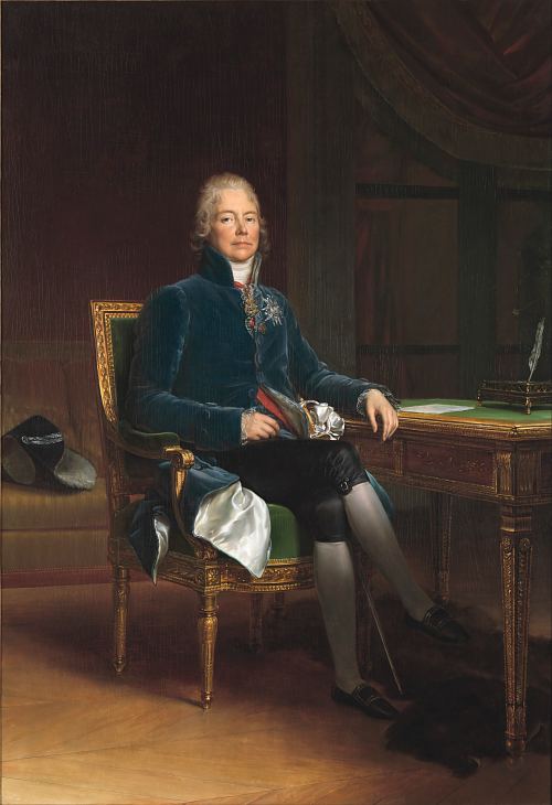 Charles Maurice de Talleyrand Périgord. Peinture de François Gérard (1808)