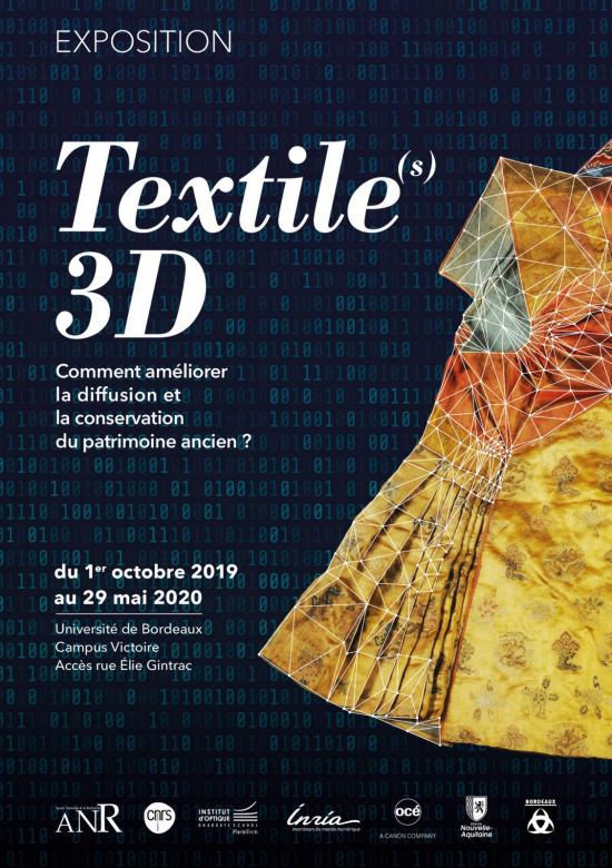 Exposition Textile(s) 3D au musée d'ethnographie de Bordeaux