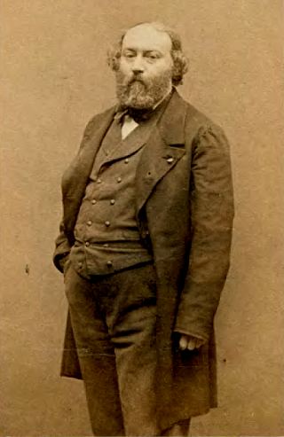 Portrait de Rousseau. Photographie d'Étienne Carjat (vers 1865)