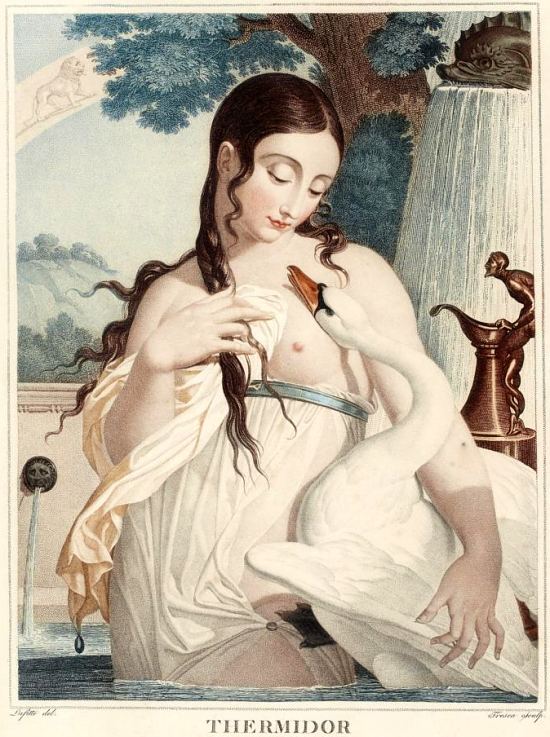 Allégorie pour le mois de Thermidor par Louis Lafitte (1770-1828)