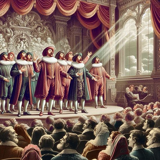 Au XVIIIe siècle, le vaudeville travaille à se faire place au théâtre