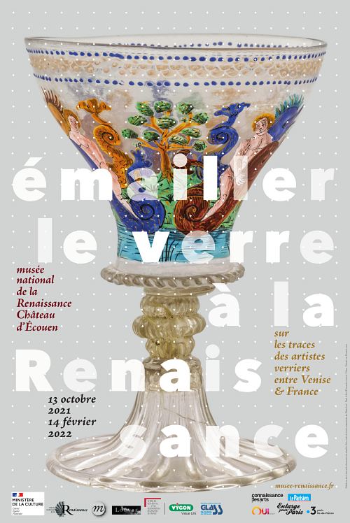 Affiche de l'exposition Émailler le verre à la Renaissance