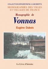 VONNAS (Monographie de)
