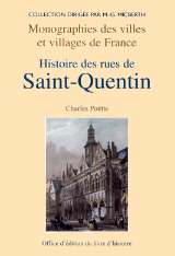 SAINT-QUENTIN (Histoire des rues de)