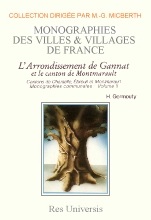 GANNAT (L'arrondissement de) - Volume II