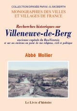VILLENEUVE-DE-BERG (Histoire de)