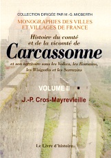 CARCASSONNE (Histoire de) - Volume II