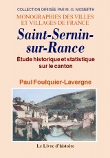 SAINT-SERNIN-SUR-RANCE (Étude historique et statistique sur)