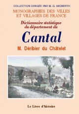CANTAL (Dictionnaire statistique du département du)