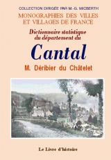 CANTAL (Dictionnaire statistique du département (...)