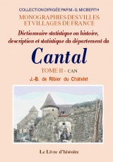 CANTAL (Dictionnaire statistique ou histoire, (…)