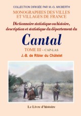 CANTAL (Dictionnaire statistique ou histoire, (…)