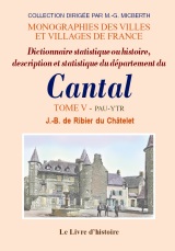 CANTAL (Dictionnaire statistique ou histoire, (…)