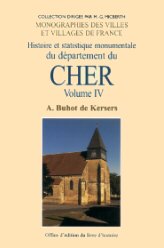 CHER (Histoire et statistique monumentale du département (…)