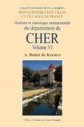 CHER (Histoire et statistique monumentale du département (…)