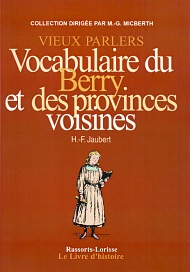 VOCABULAIRE du BERRY et des Provinces voisines